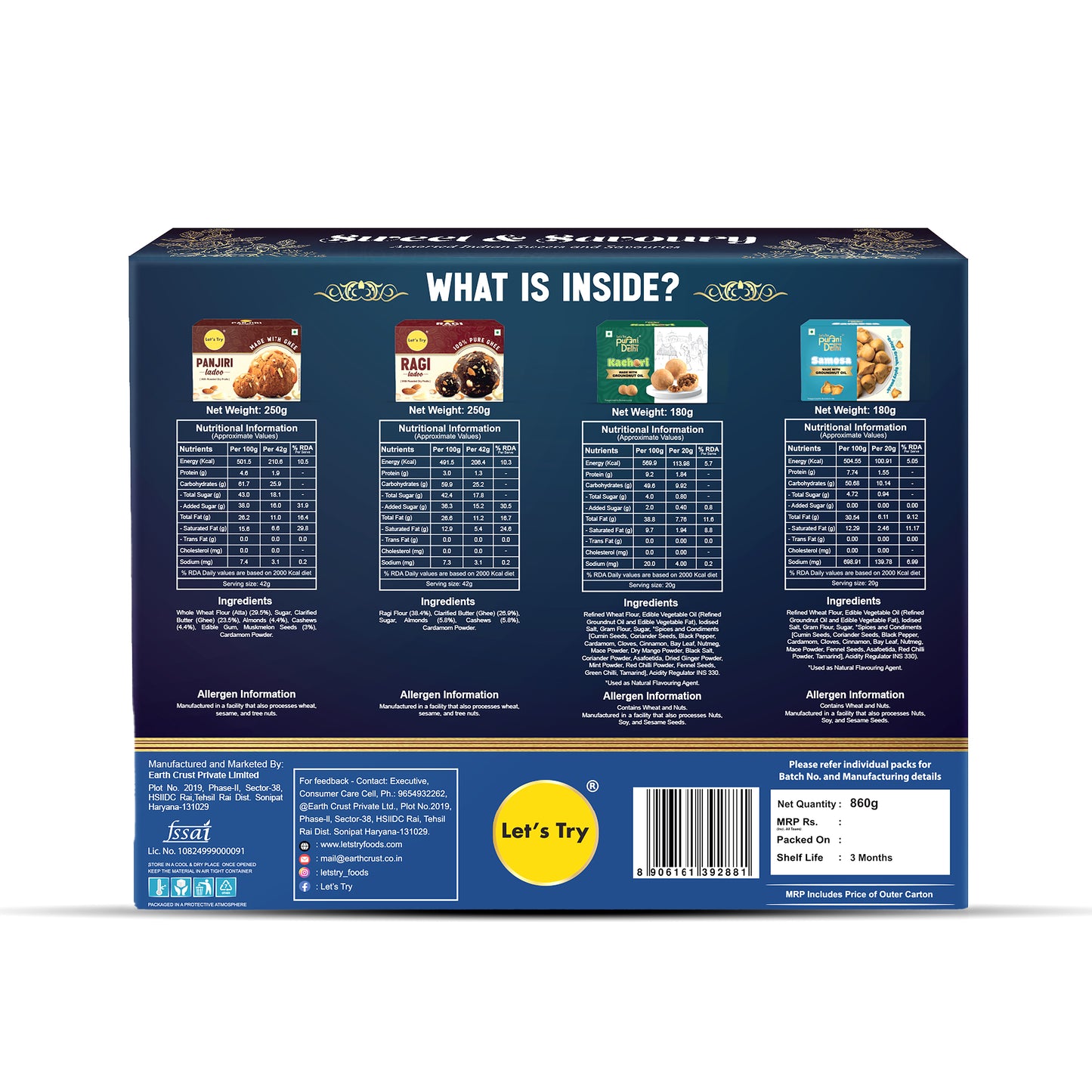Let's Try Sweet and Savoury | Gift Box