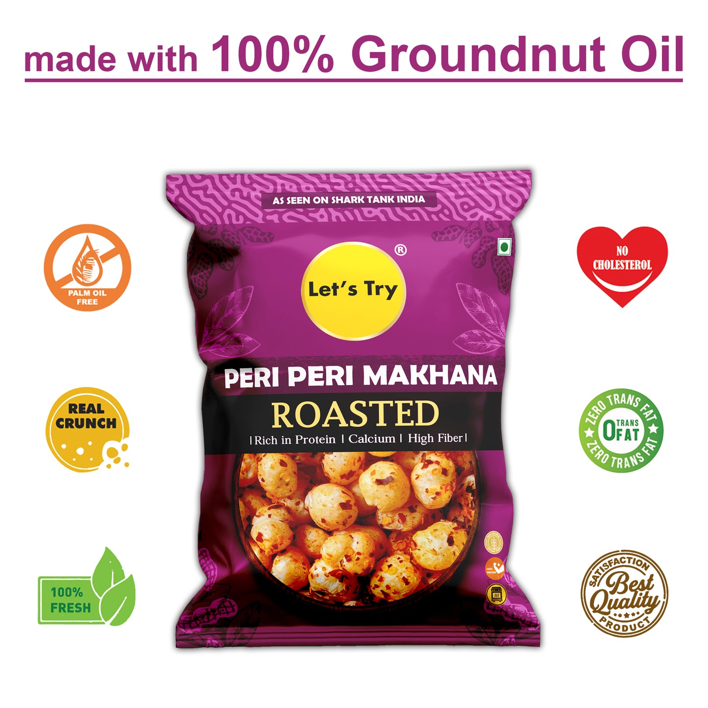 Peri Peri Makhana 60gX3