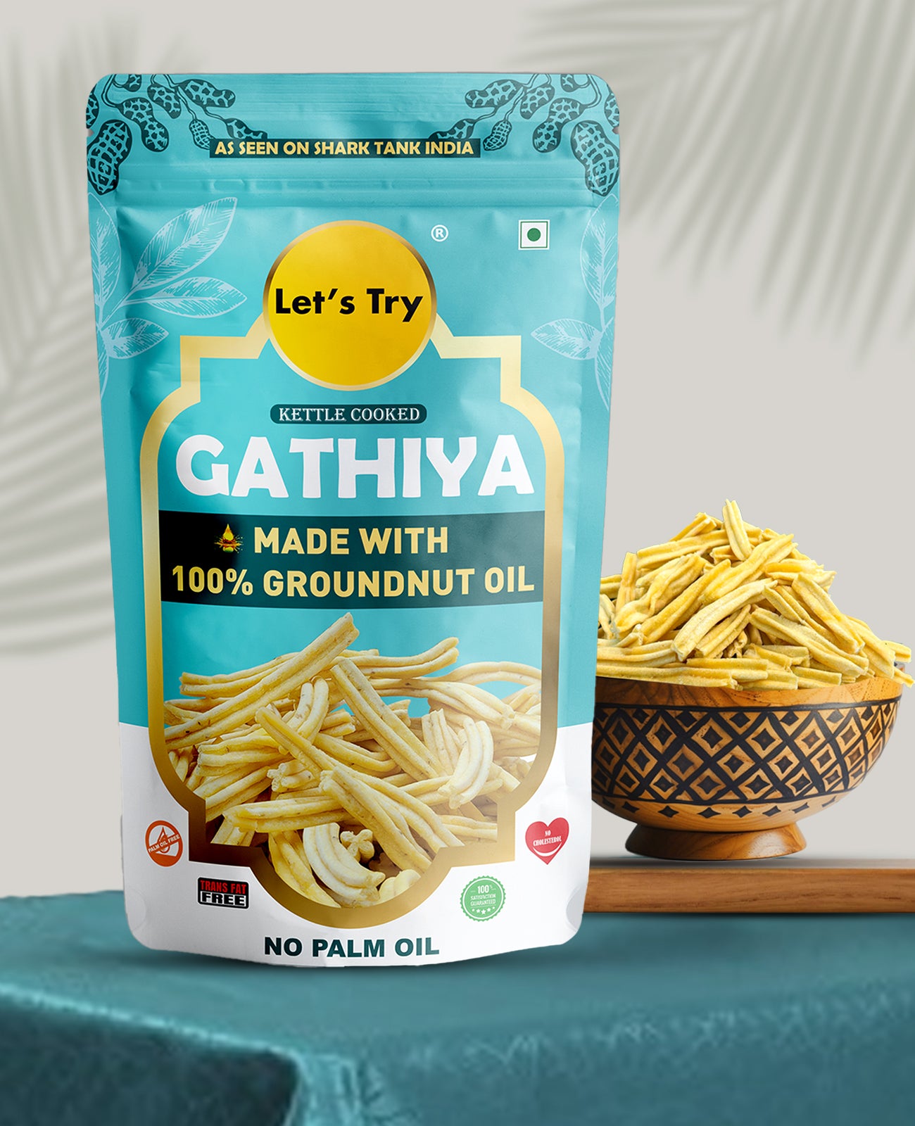 Let's Try Gathiya 180g | No Plam Oil
