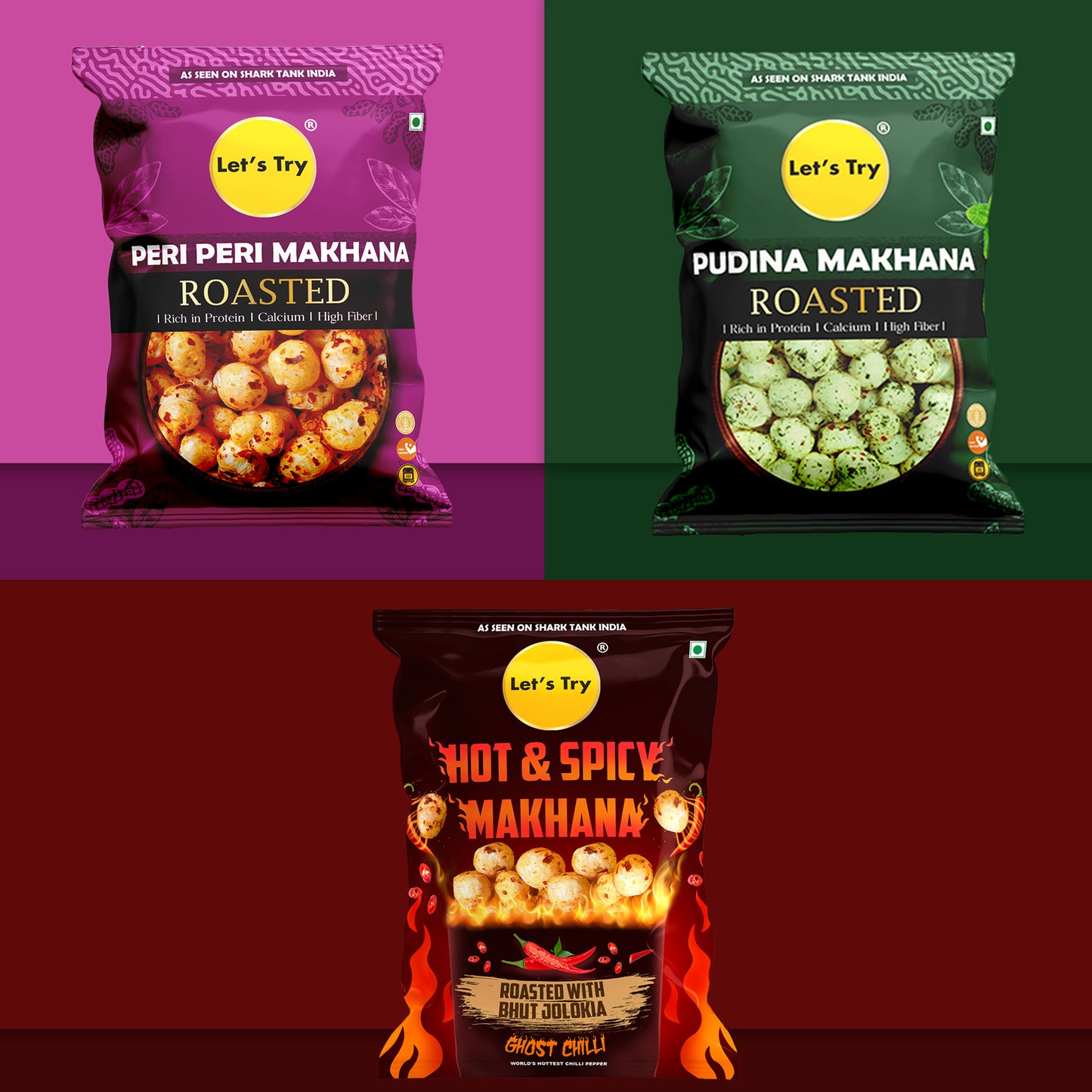 Let's Try Makhana Combo | No Palm Oil