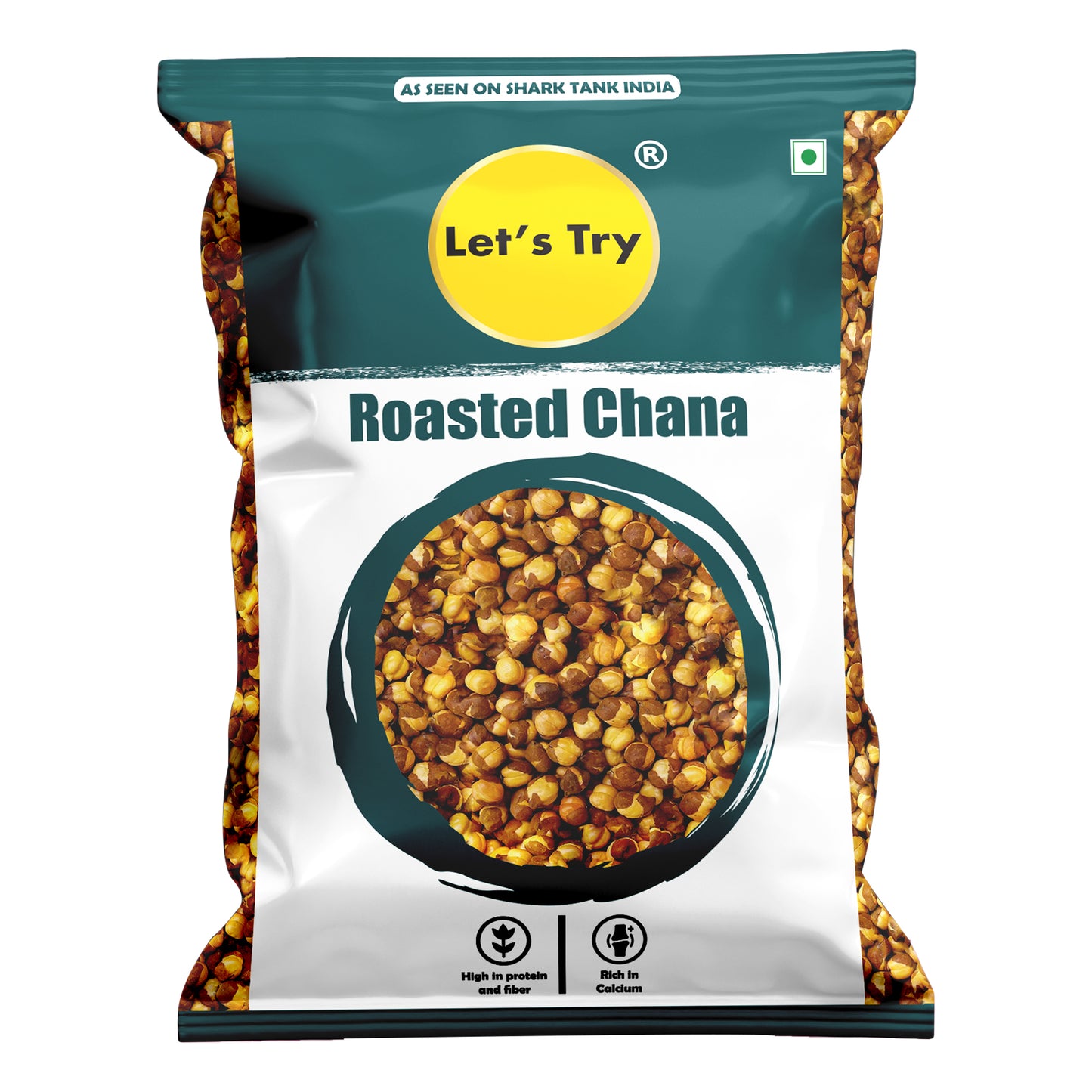 Let's Try Roasted Chana 450g | No Palm Oil