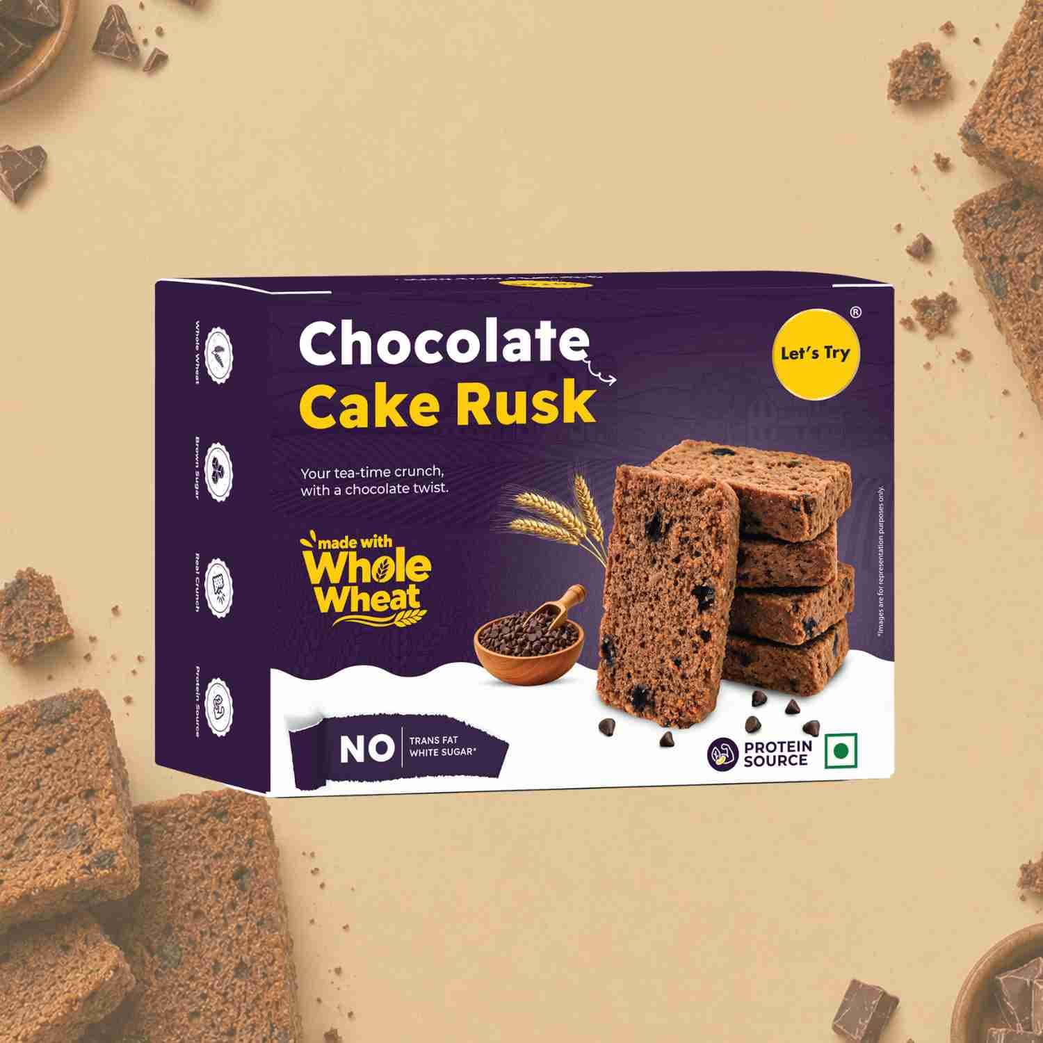 Chocolate Cake Rusk