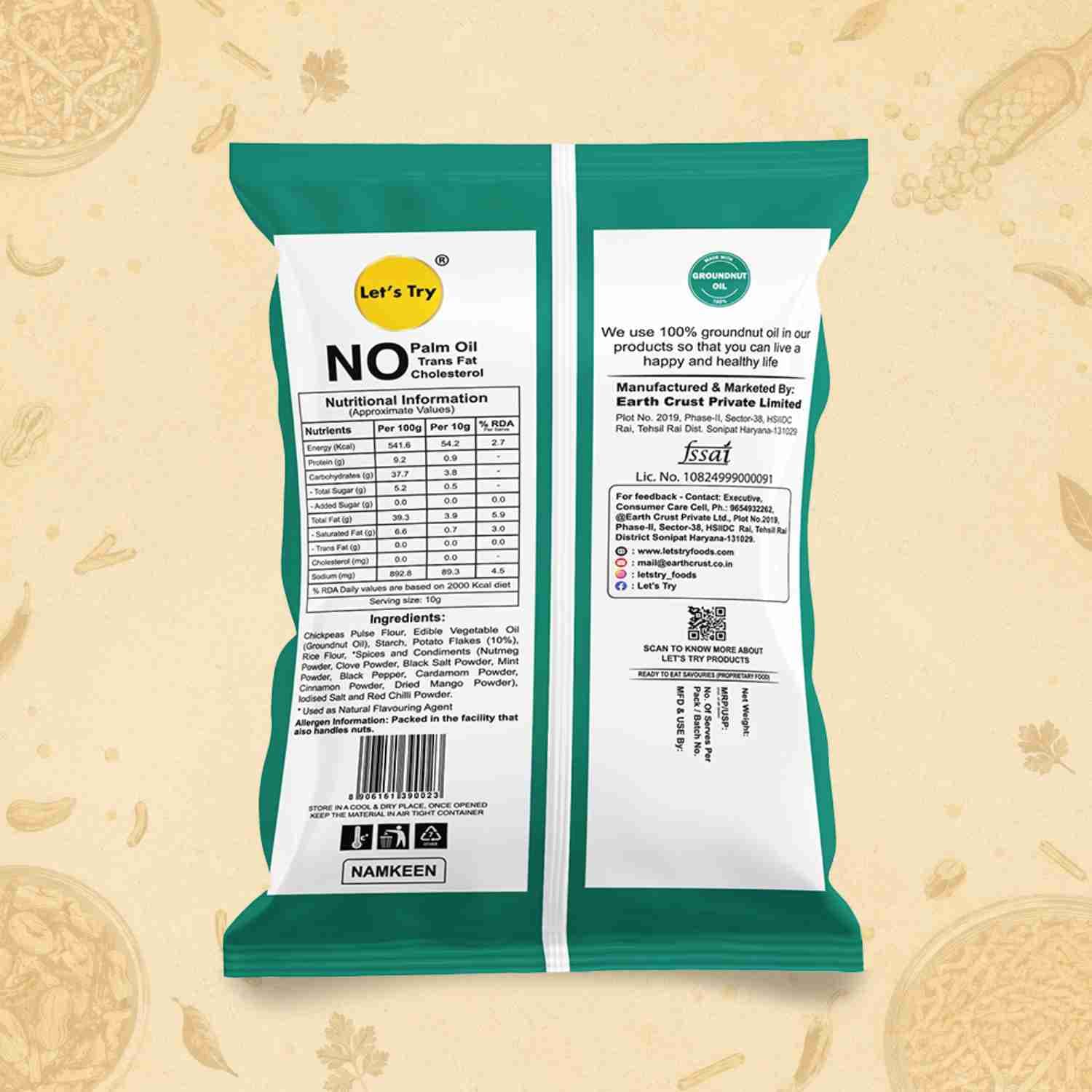 Aloo Bhujia – Healthy Namkeen, No Palm Oil, No Maida | Buy Online India | Let's Try Foods