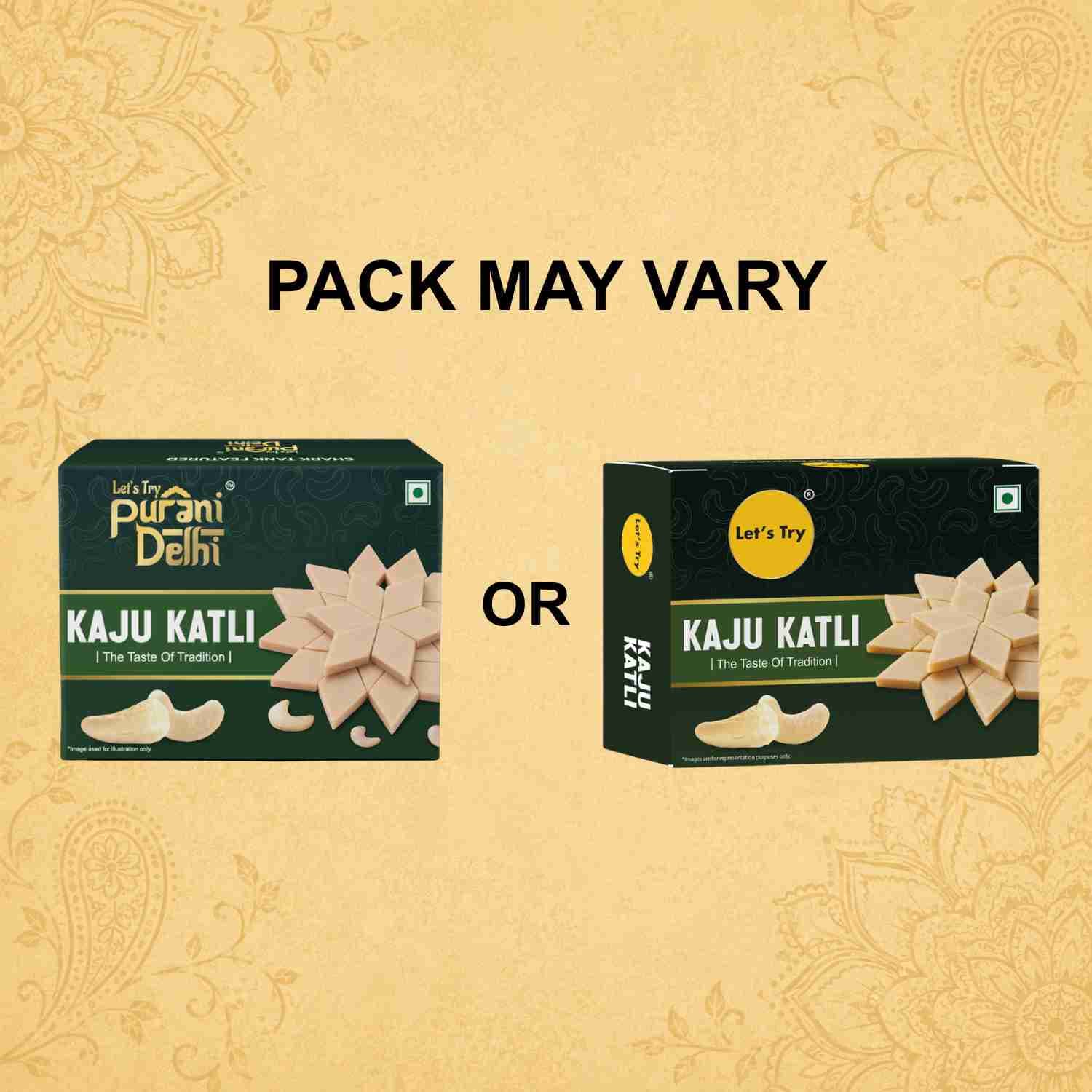 front - pack may vary