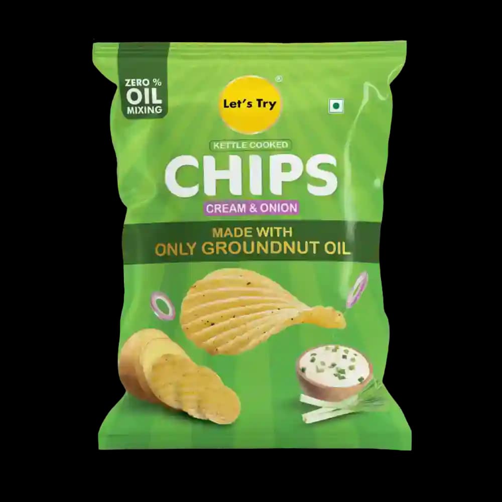 Cream & Onion Chips