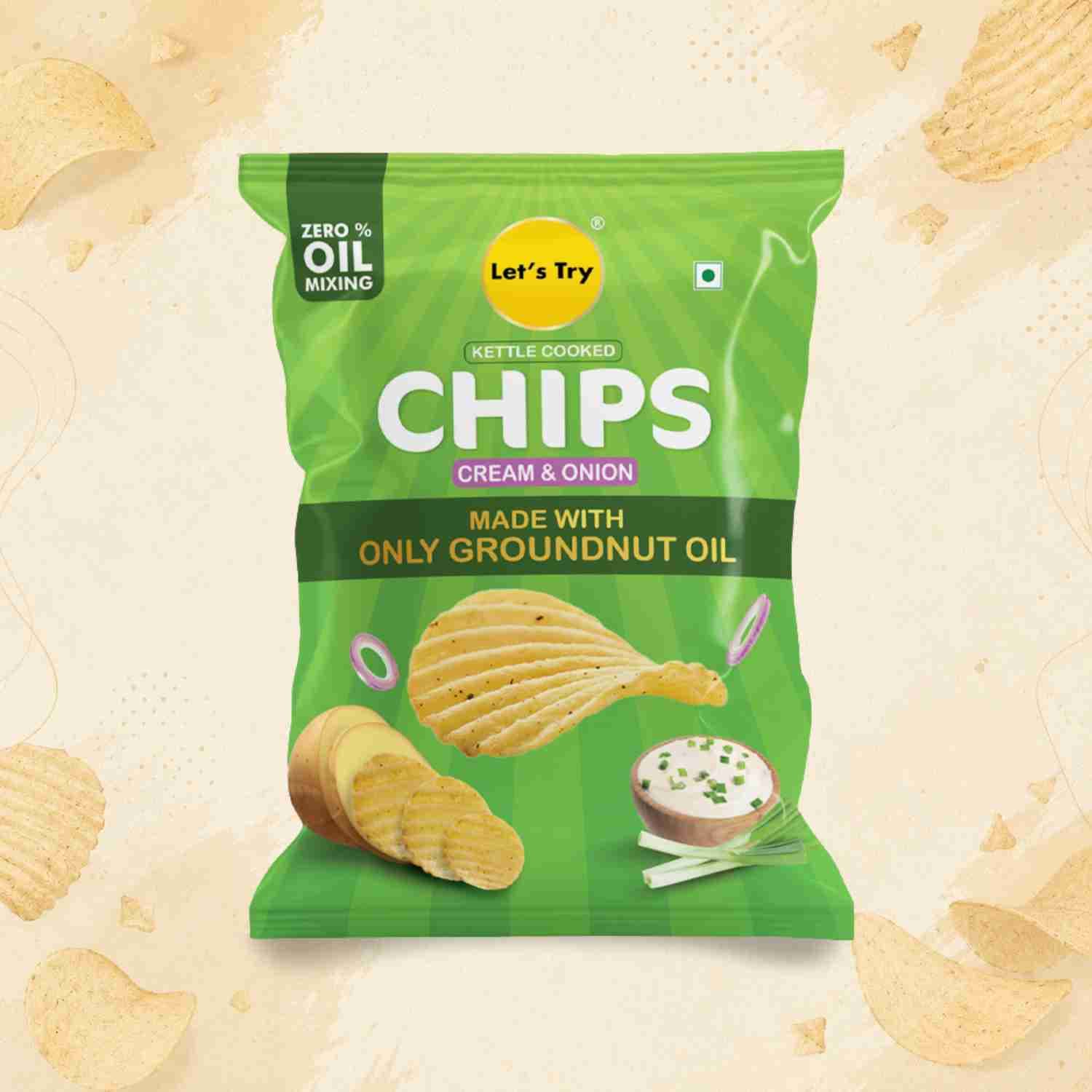 Cream & Onion Chips