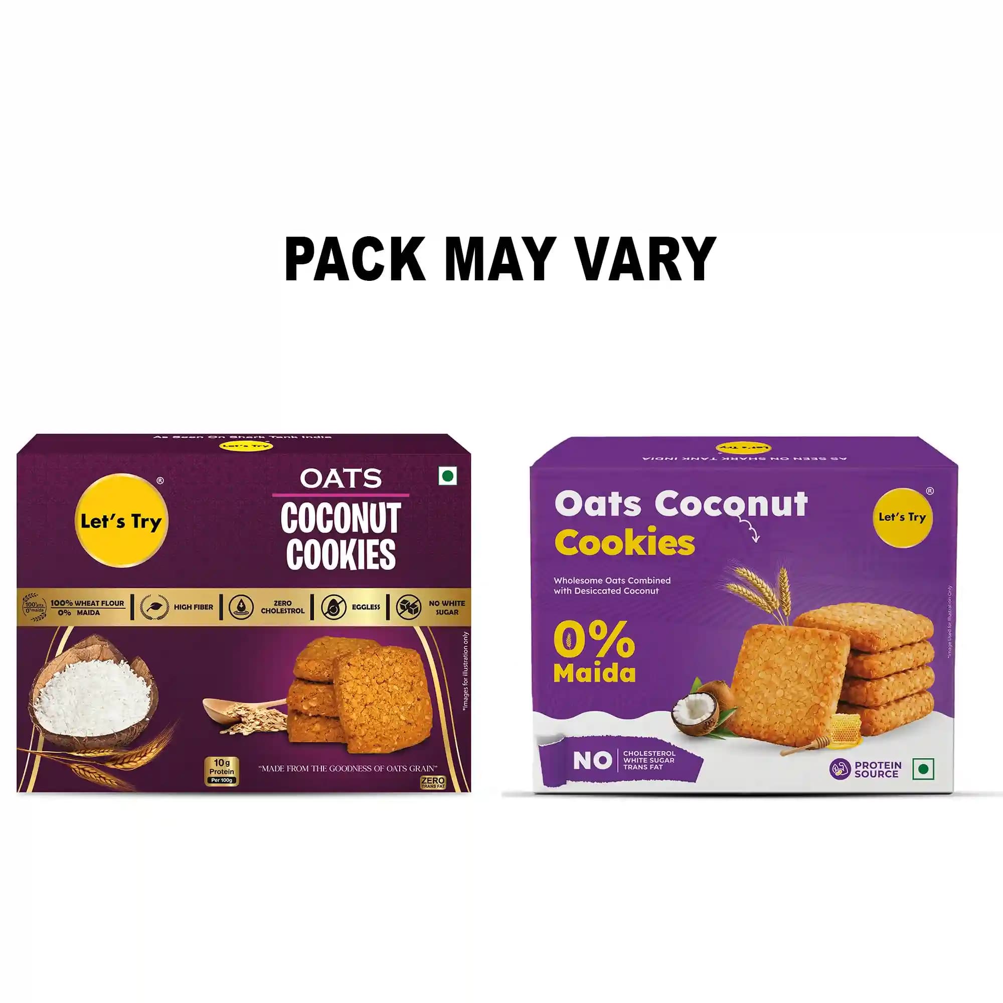 Oats Coconut Cookies