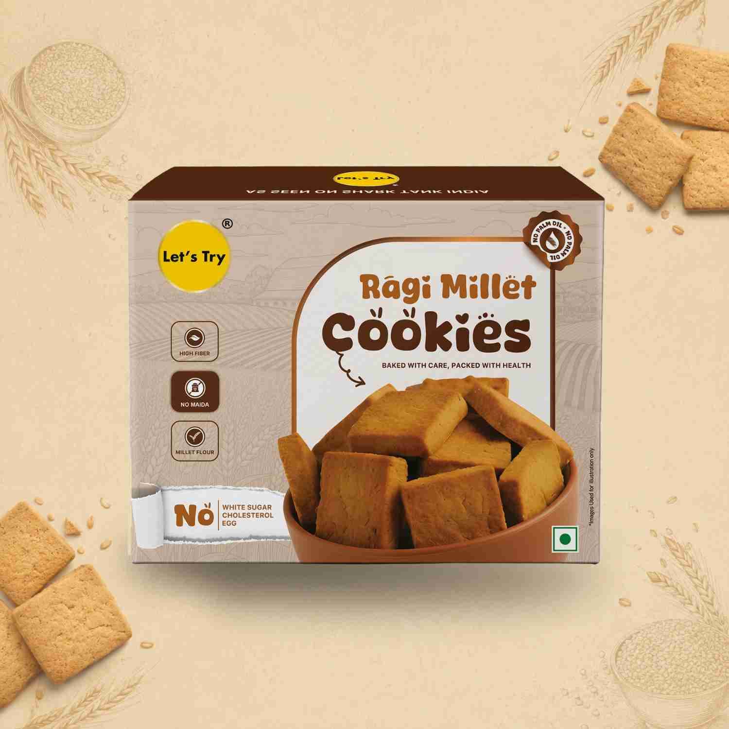 Ragi Millet Cookies 