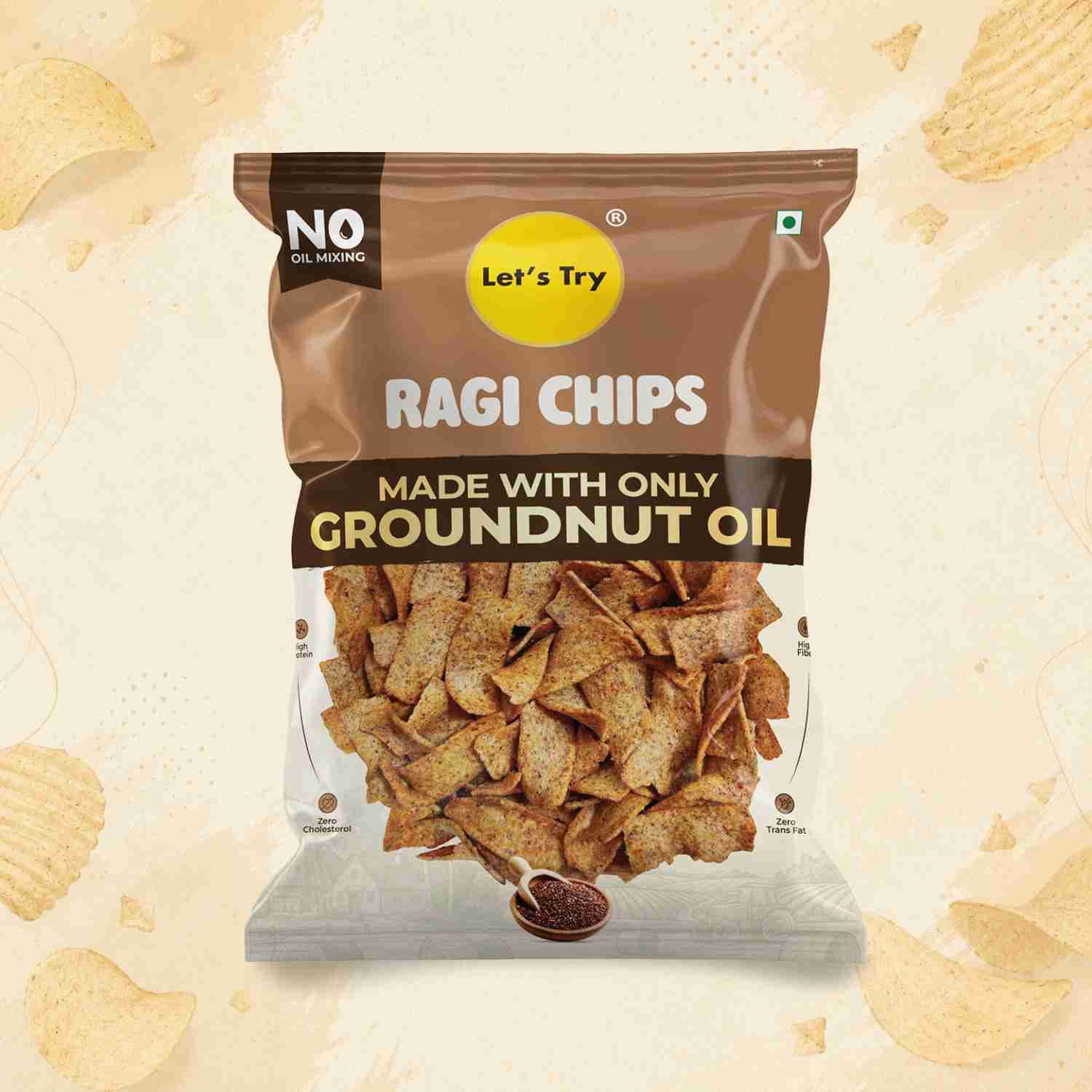ragi chips front