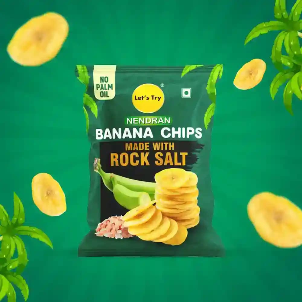 Banana Chips – Healthy Chips, No Palm Oil, No Maida | Buy Online India | Let's Try Foods