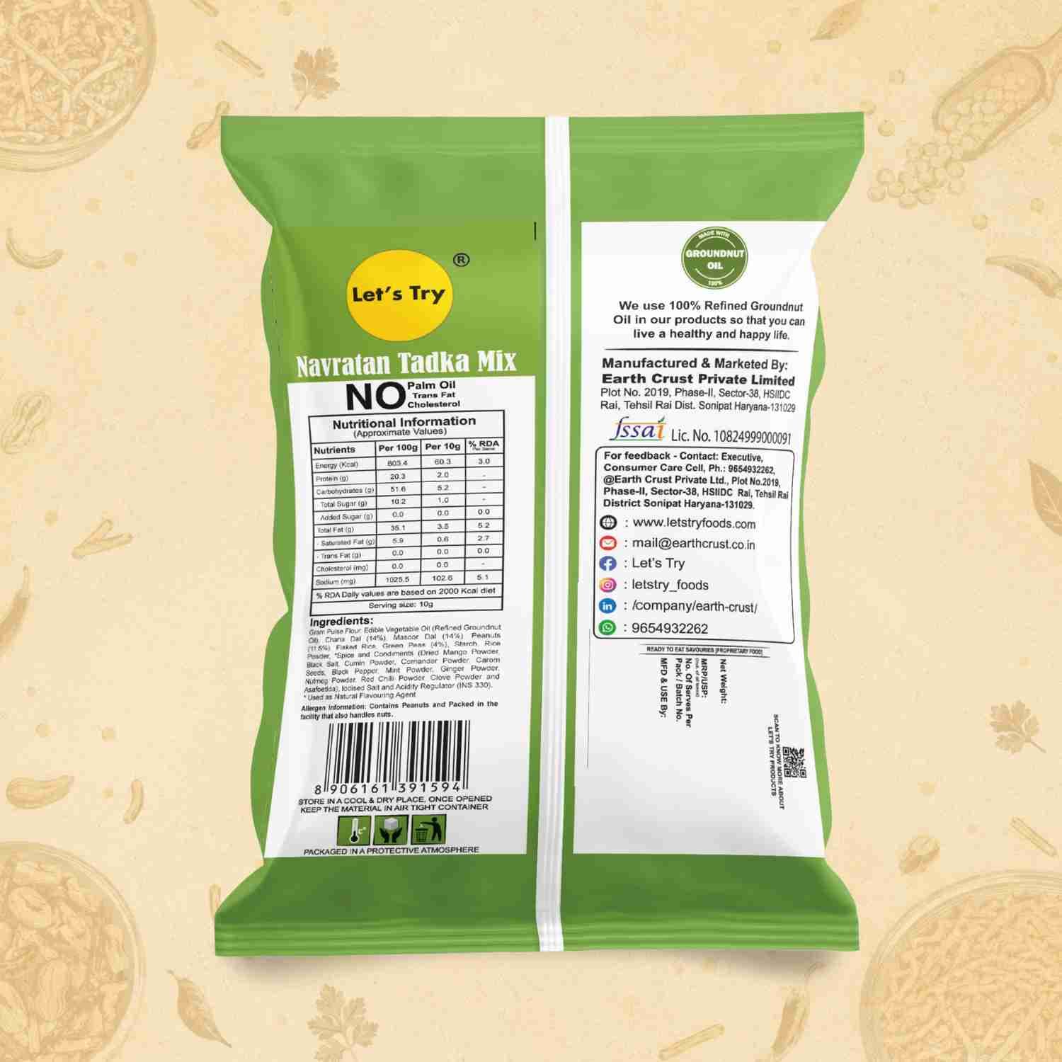 back - navratan tadka mix