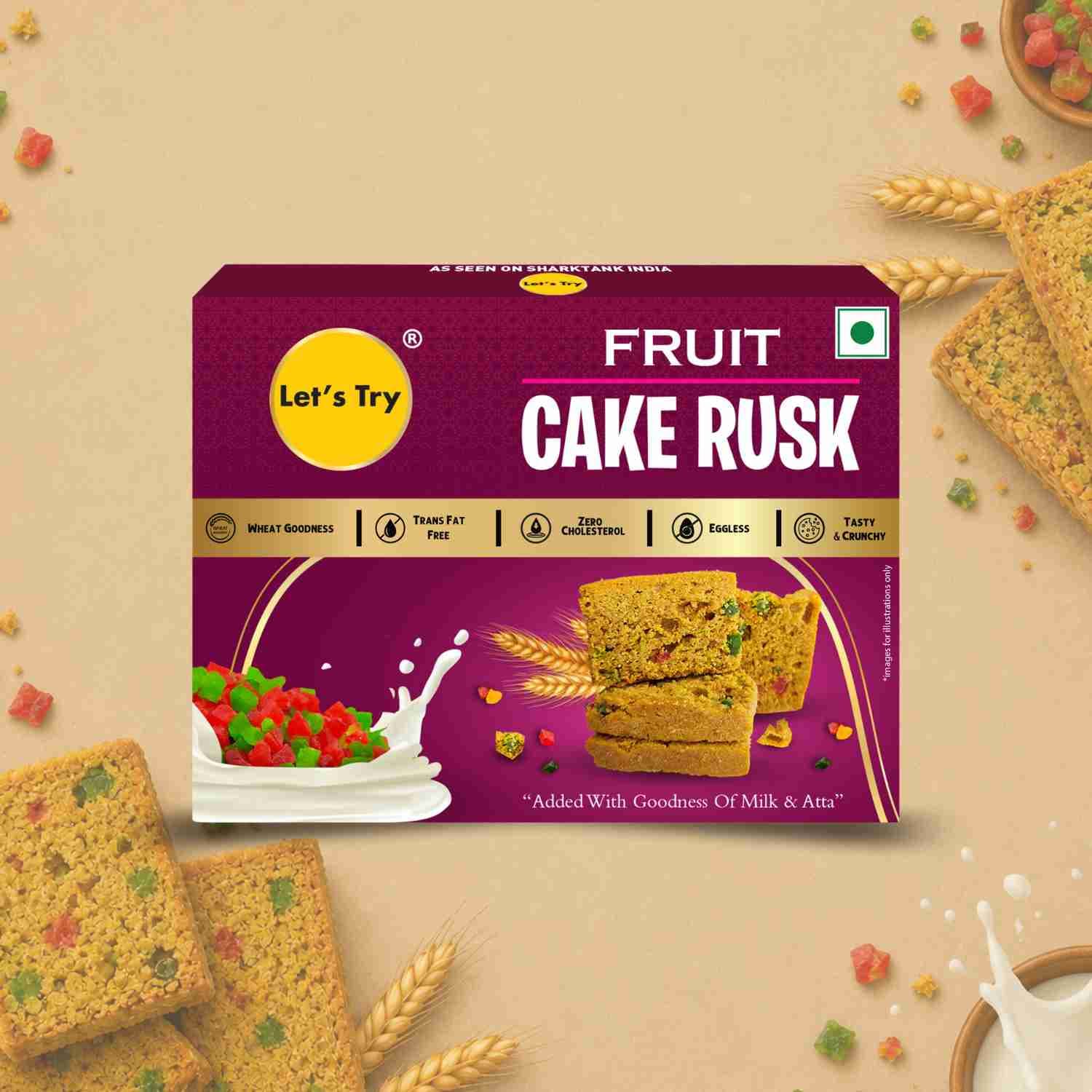 Fruits Cake Rusk