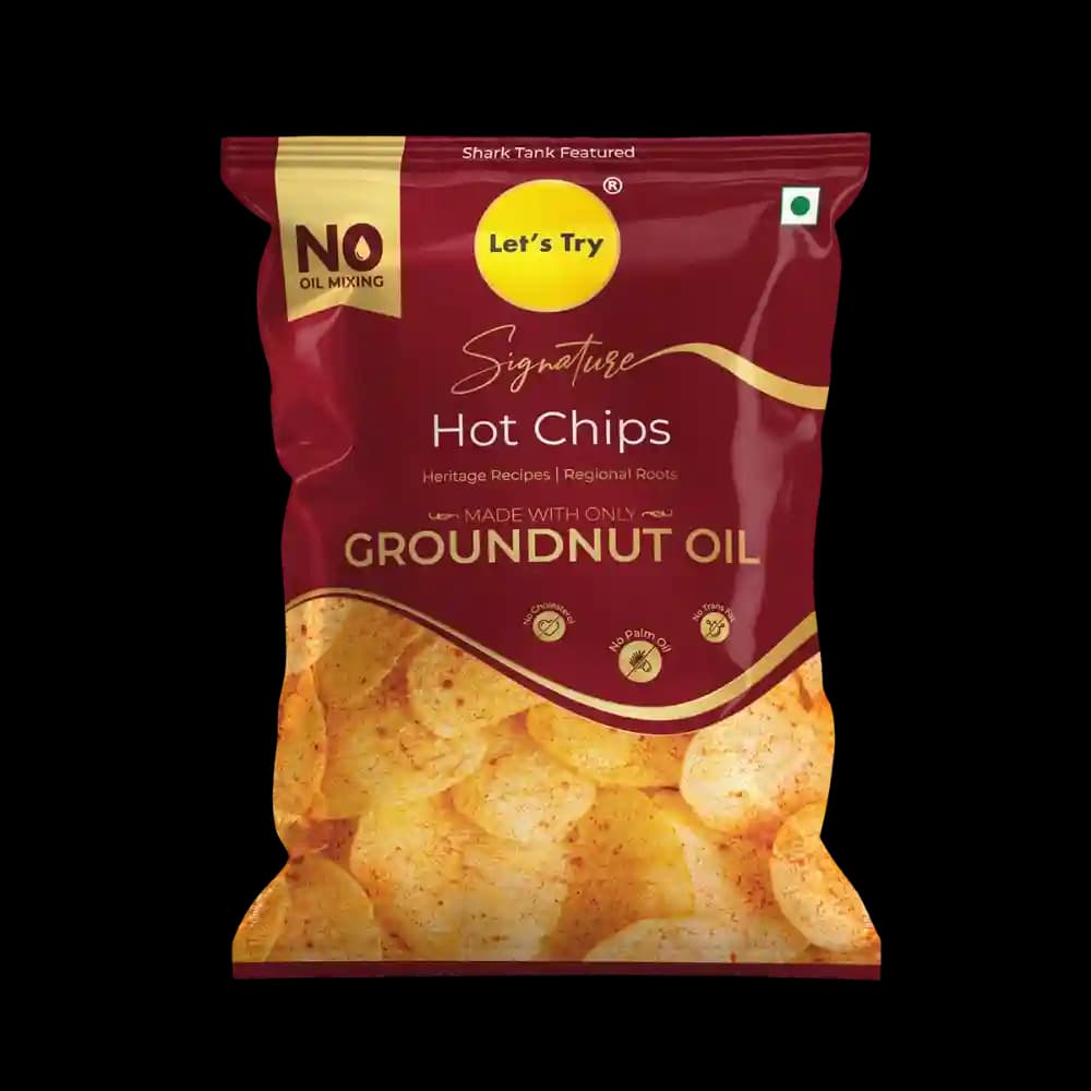 Signature Hot Chips – Healthy Chips, No Palm Oil, Groundnut Oil | Buy Online India | Let's Try Foods