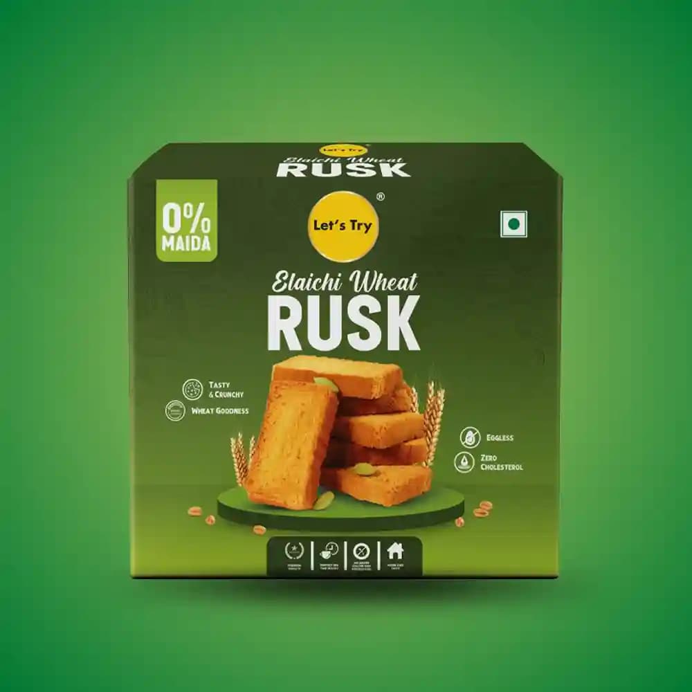 Elaichi Wheat Rusk
