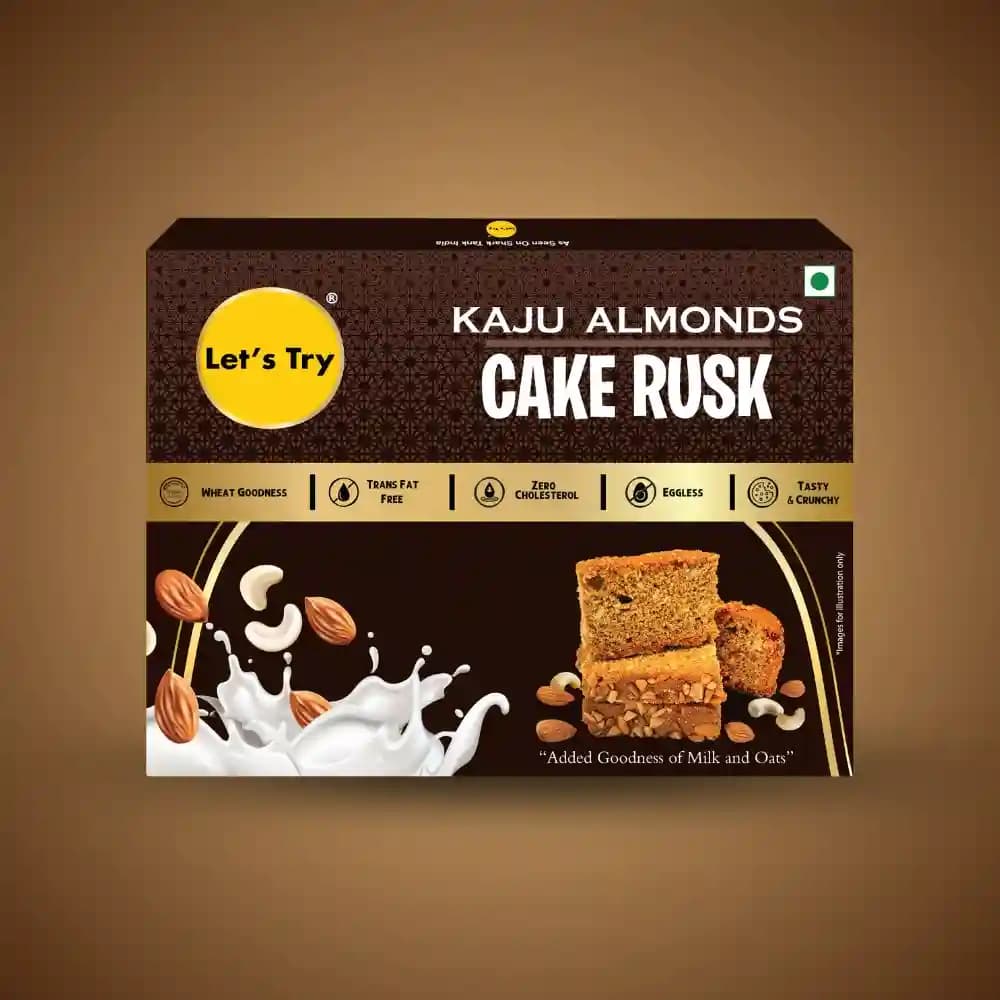 Kaju Almond Cake Rusk