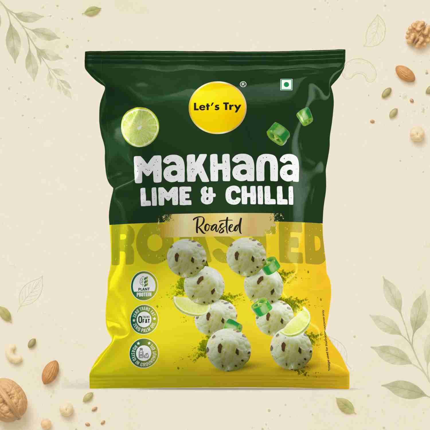 Lime and Chilli Makhana 