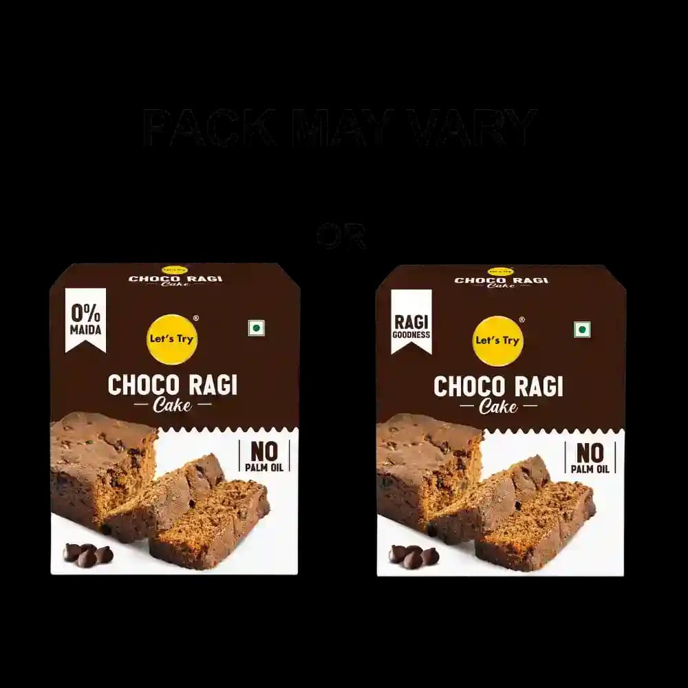 Let's Try Choco Ragi Cake