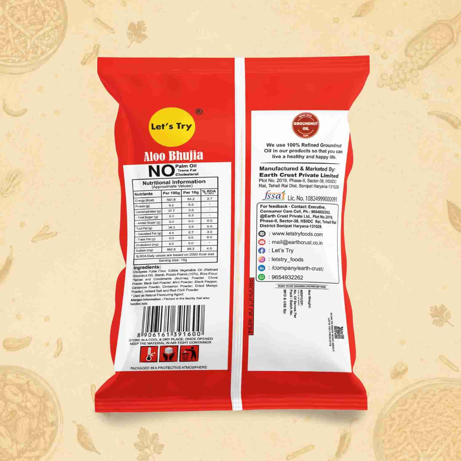 back - aloo bhujia small