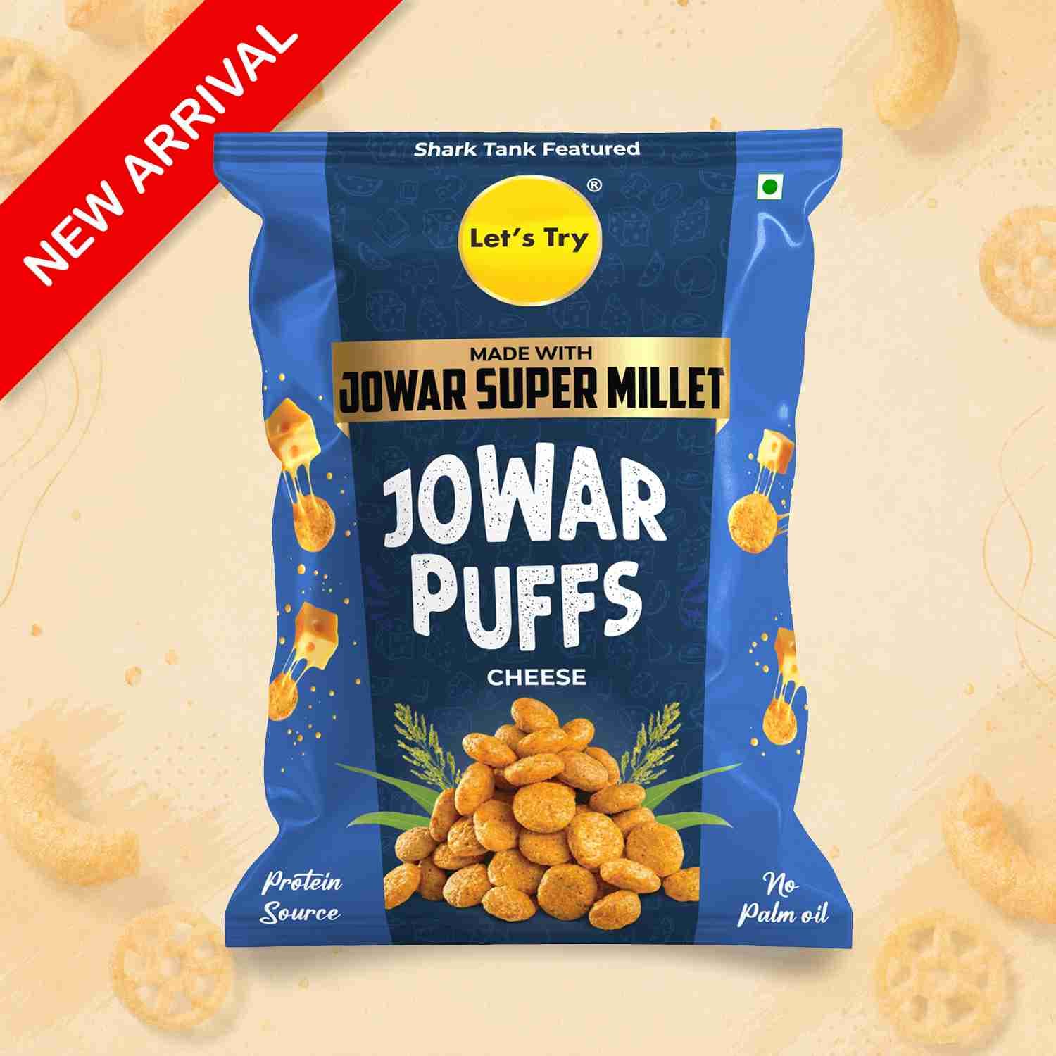 Jowar Puffs - Cheese
