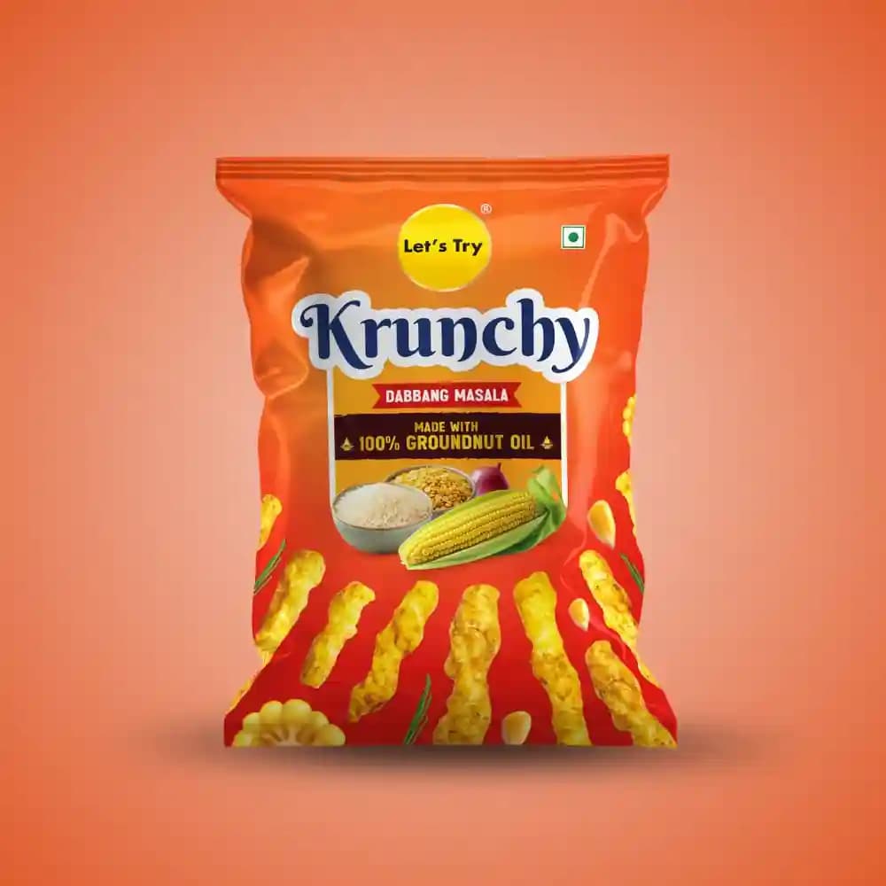 Krunchy Dabangg Masala – Healthy Indian Snack, No Palm Oil, No Maida | Buy Online India | Let's Try Foods