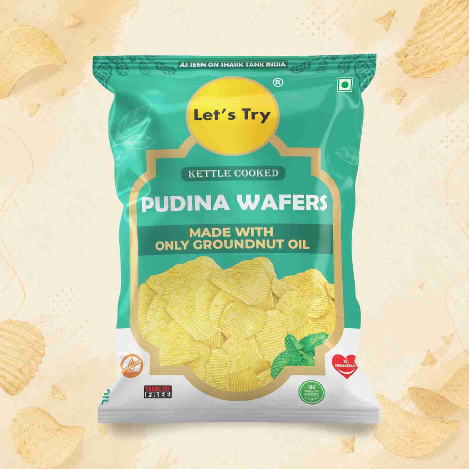 Kettle Cooked Pudina Potato Wafers