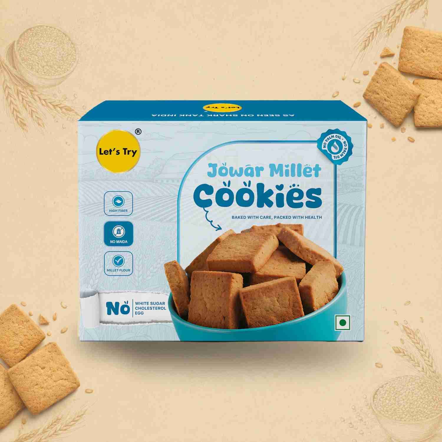 Jowar Millet Cookies 