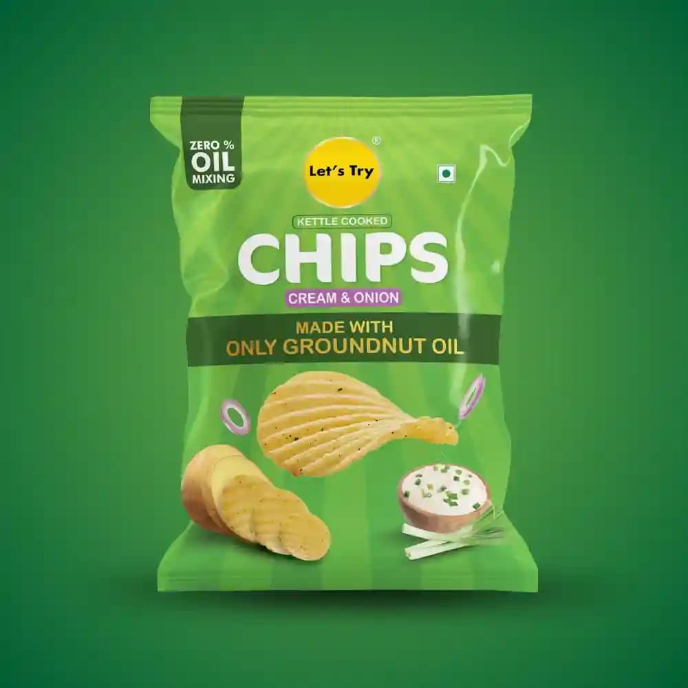 Cream & Onion Chips