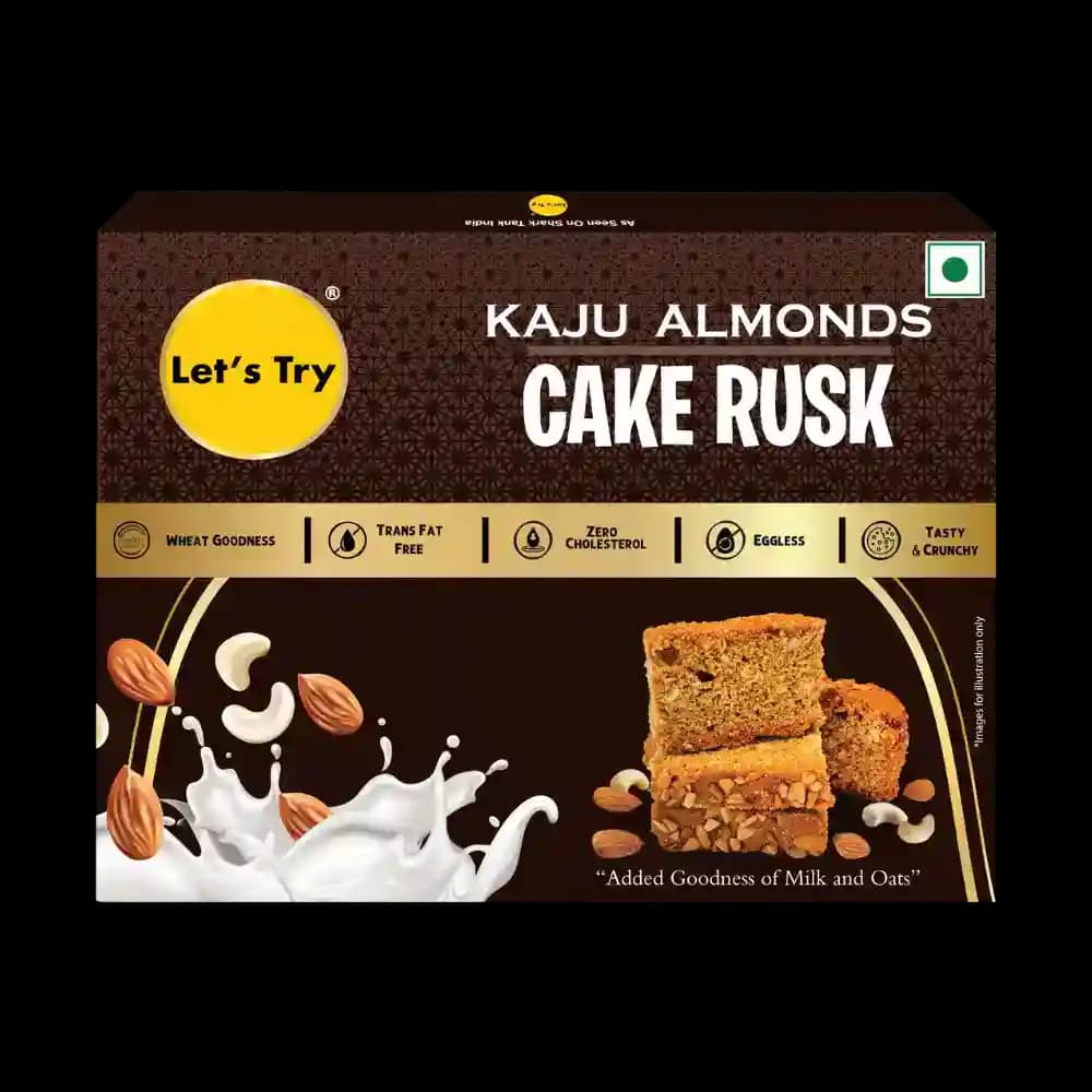 Kaju Almond Cake Rusk