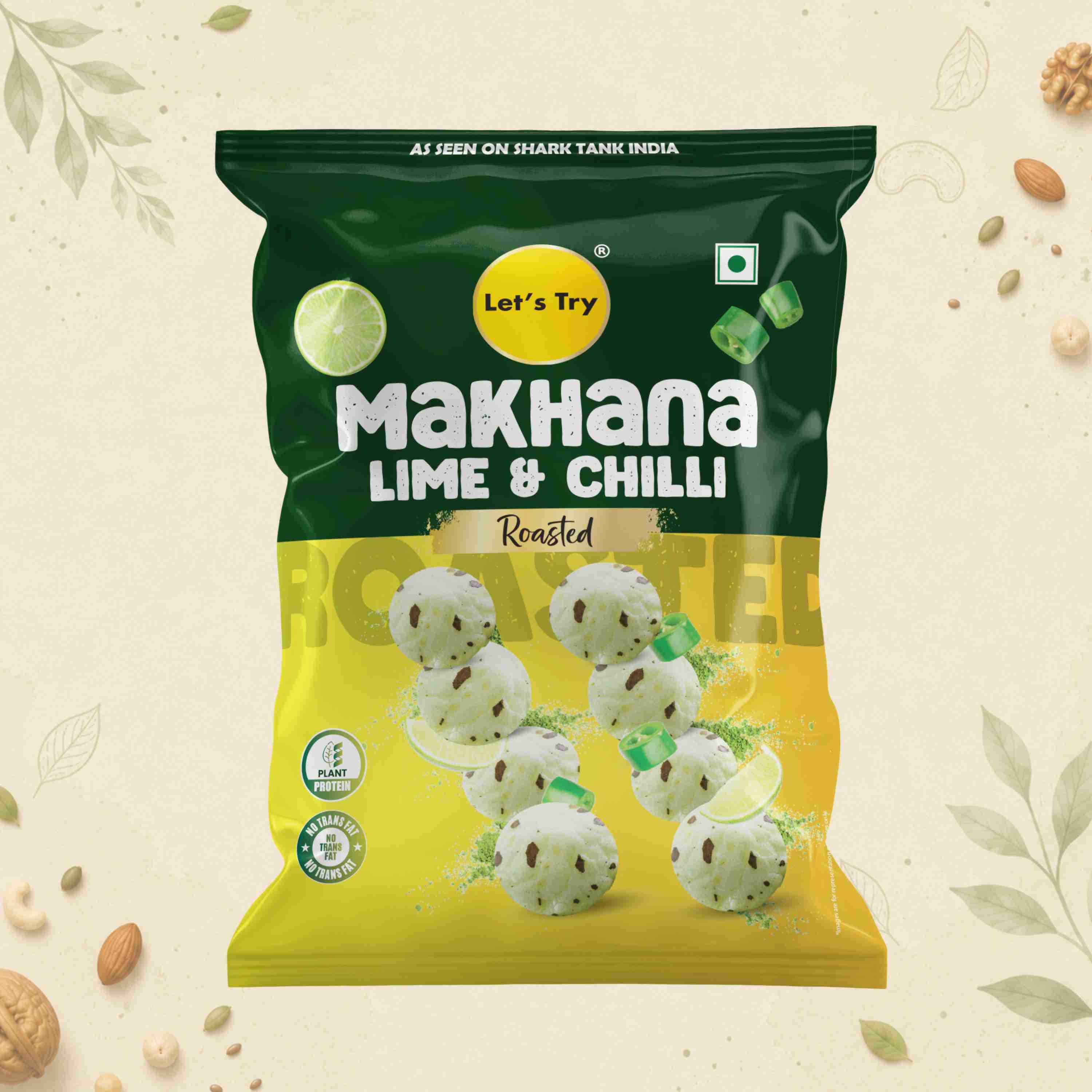 Lime and Chilli Makhana 