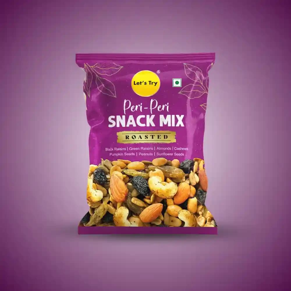 Let's Try Snack Mix | seeds & nuts | Peri-peri 
