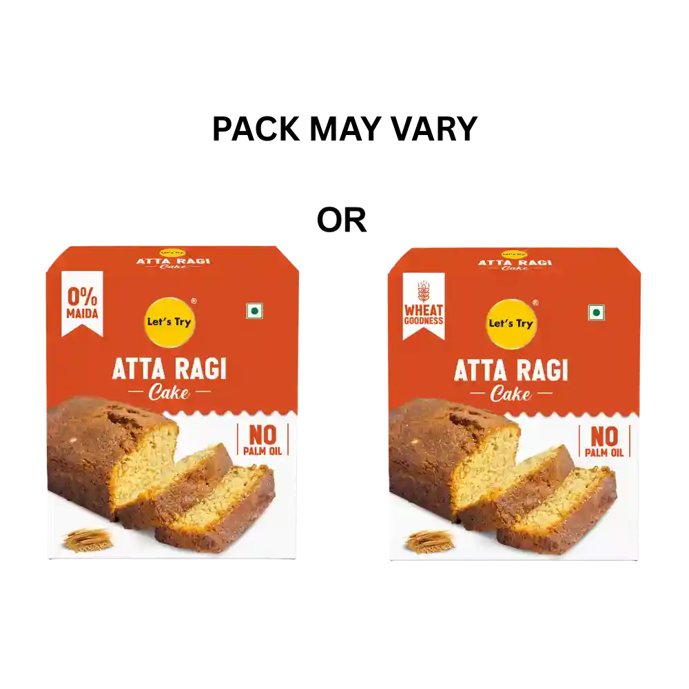 Let's Try Atta Ragi Cake — image 1