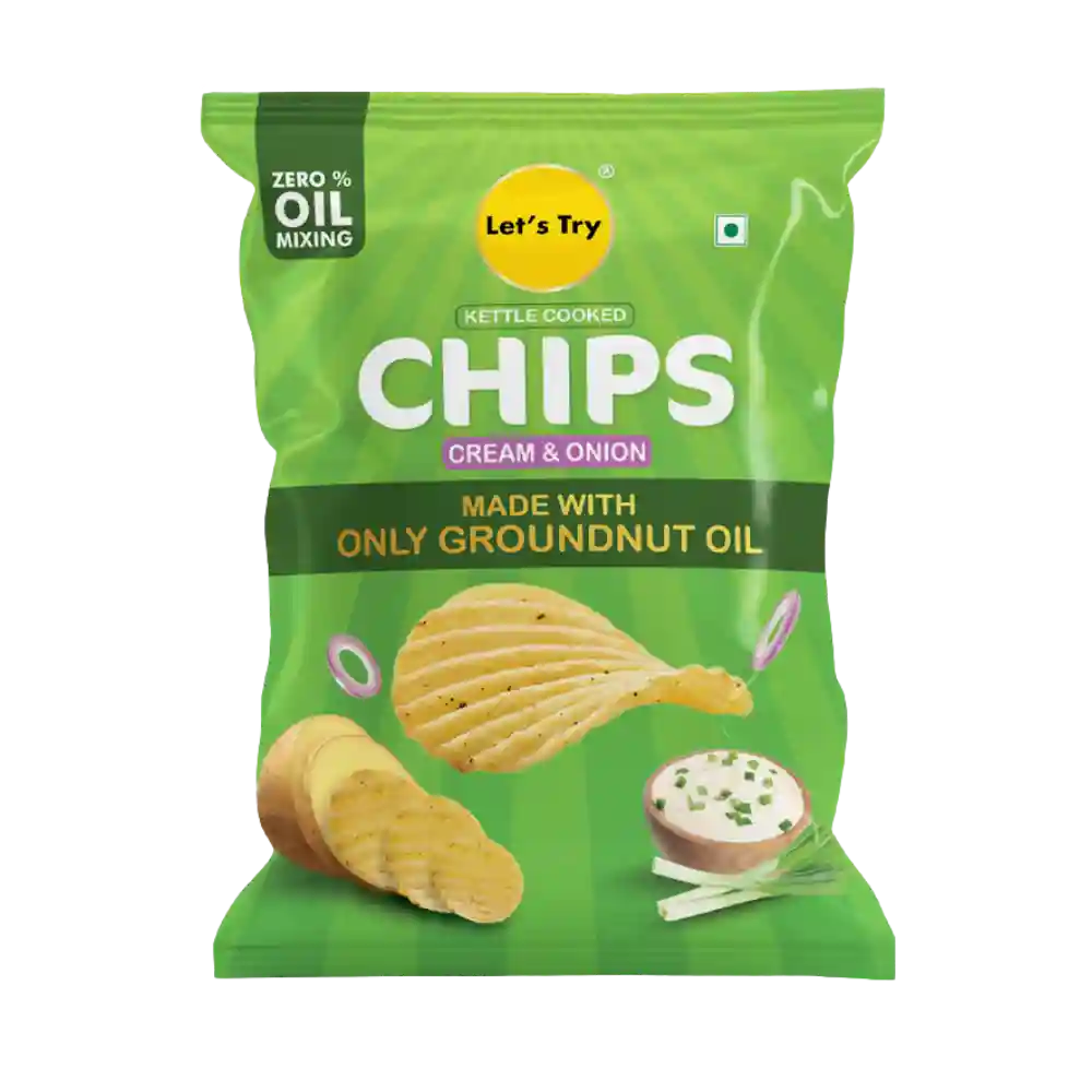 Cream & Onion Chips — image 1