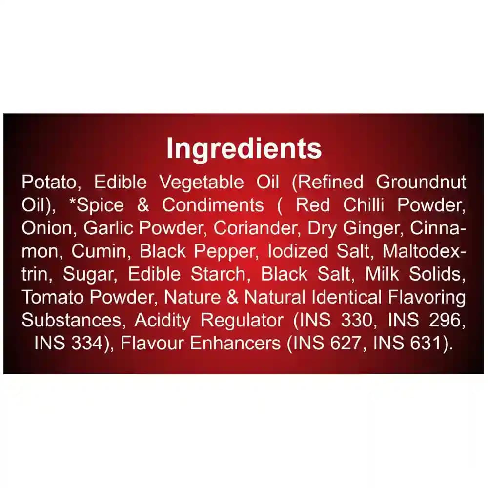 Flying Chilli Chips Ingredients – No Palm Oil, No Maida, Natural Healthy Chips | Let's Try Foods