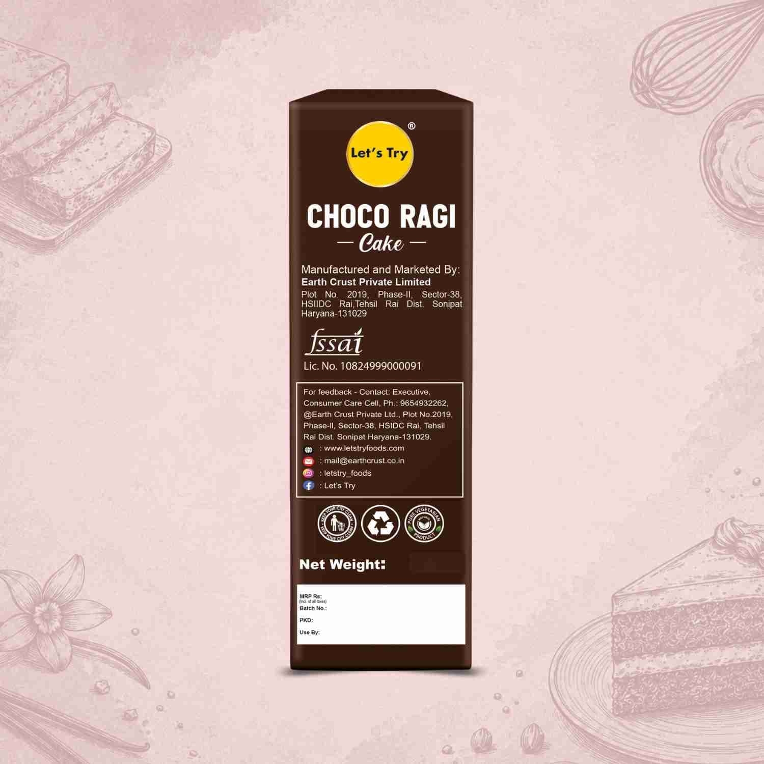 choco ragi cake address & ean code