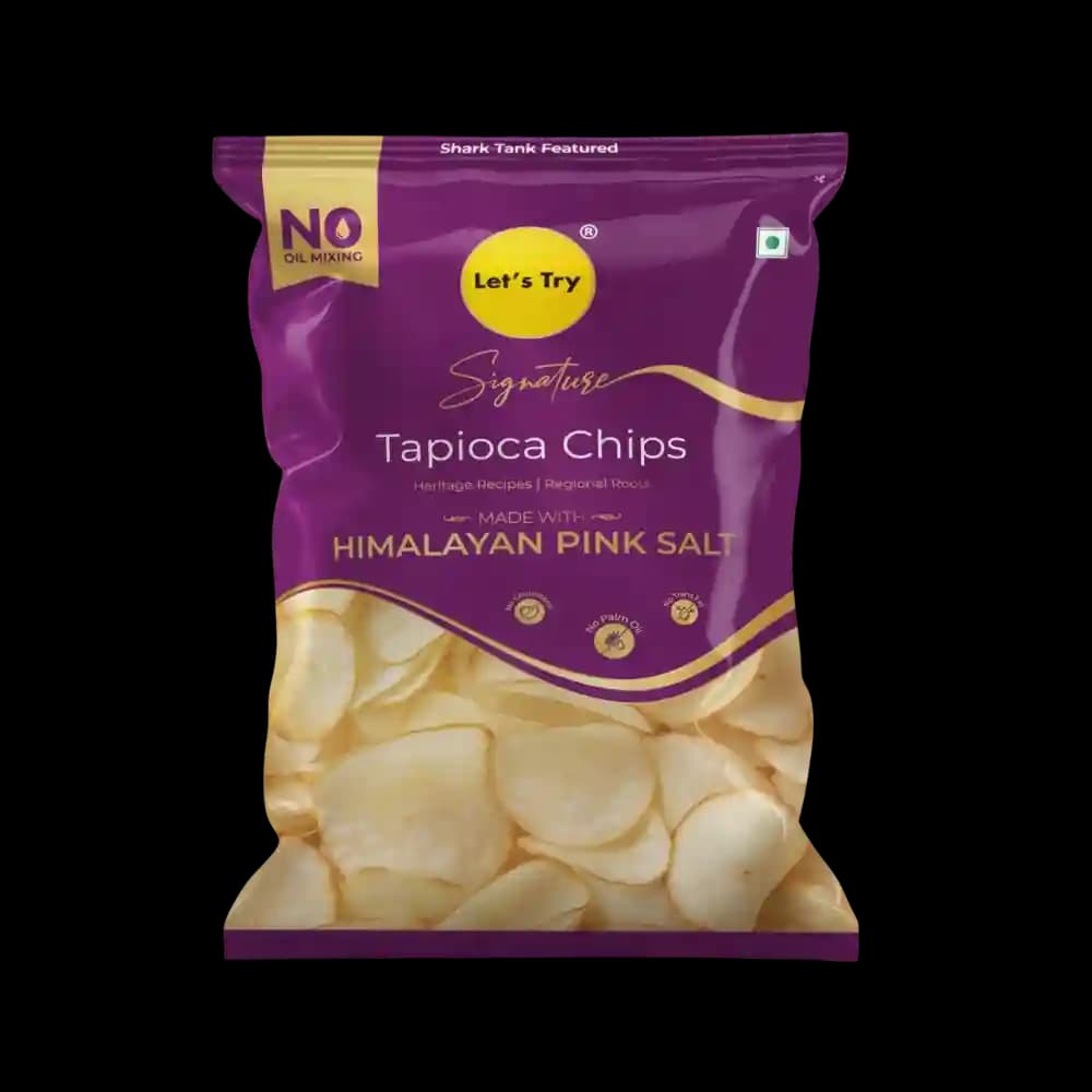 Signature Tapioca Chips – Healthy Chips, No Palm Oil, Groundnut Oil | Buy Online India | Let's Try Foods