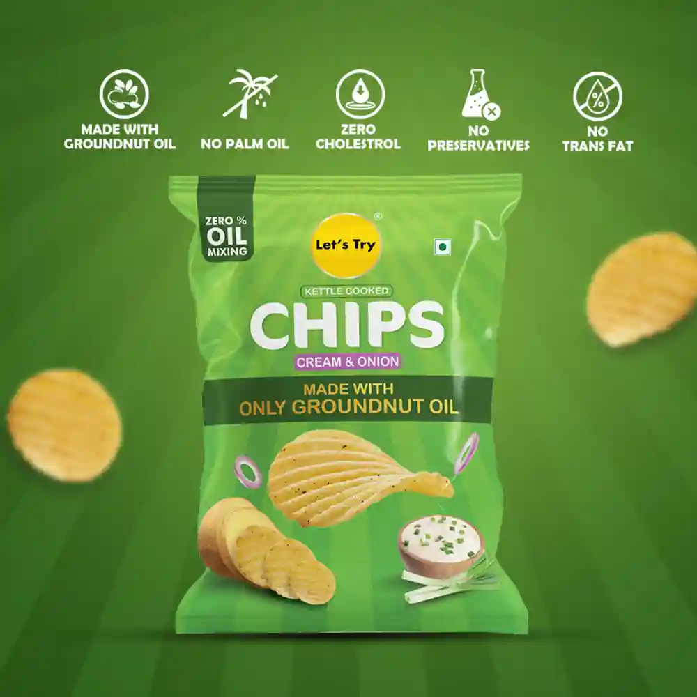 Cream & Onion Chips — image 3