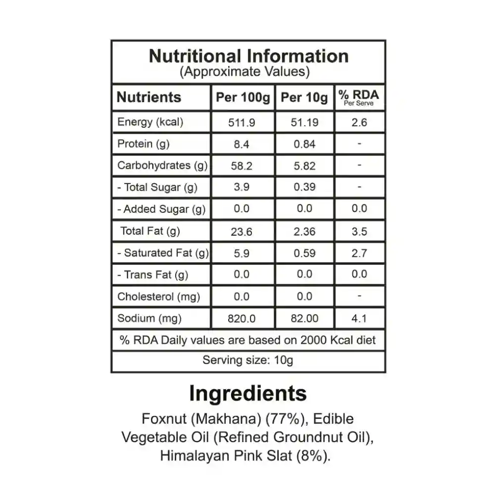 Himalayan Salt Makhana 77g — image 5