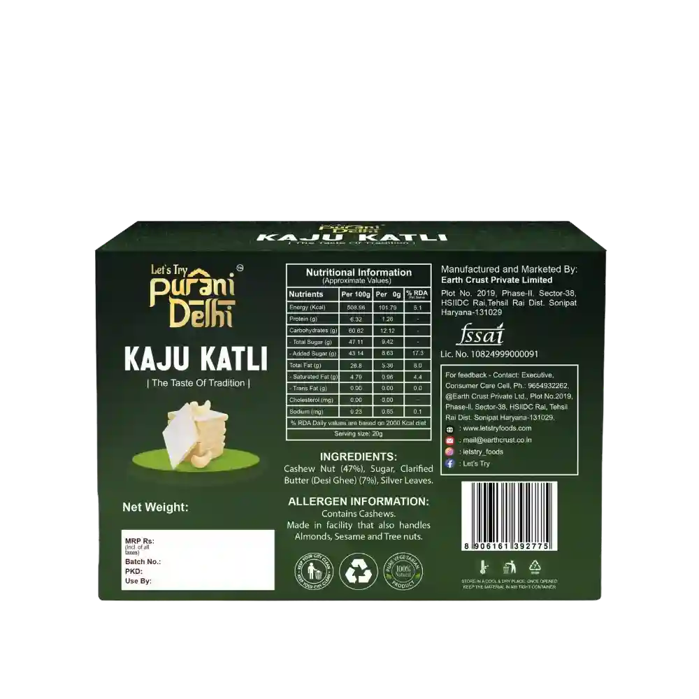 Let's Try Purani Delhi Kaju Katli — image 4