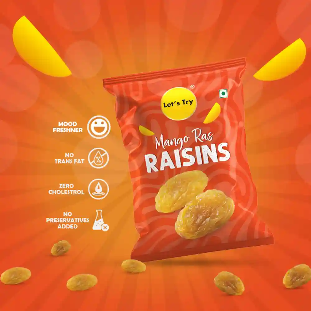 Let's Try Raisins Mango Ras — image 3