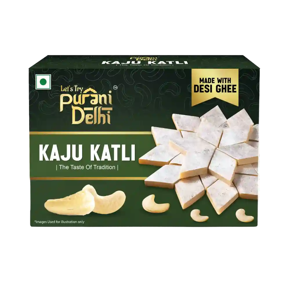 Let's Try Purani Delhi Kaju Katli — image 1