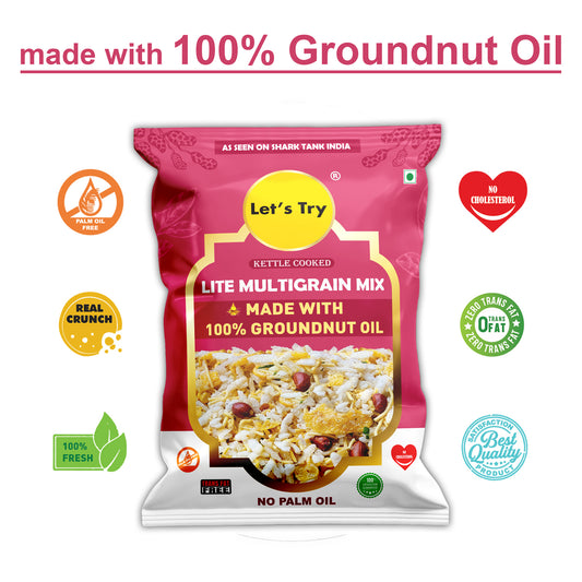 Let's Try Lite Multigrain Mix 180g | No Palm Oil